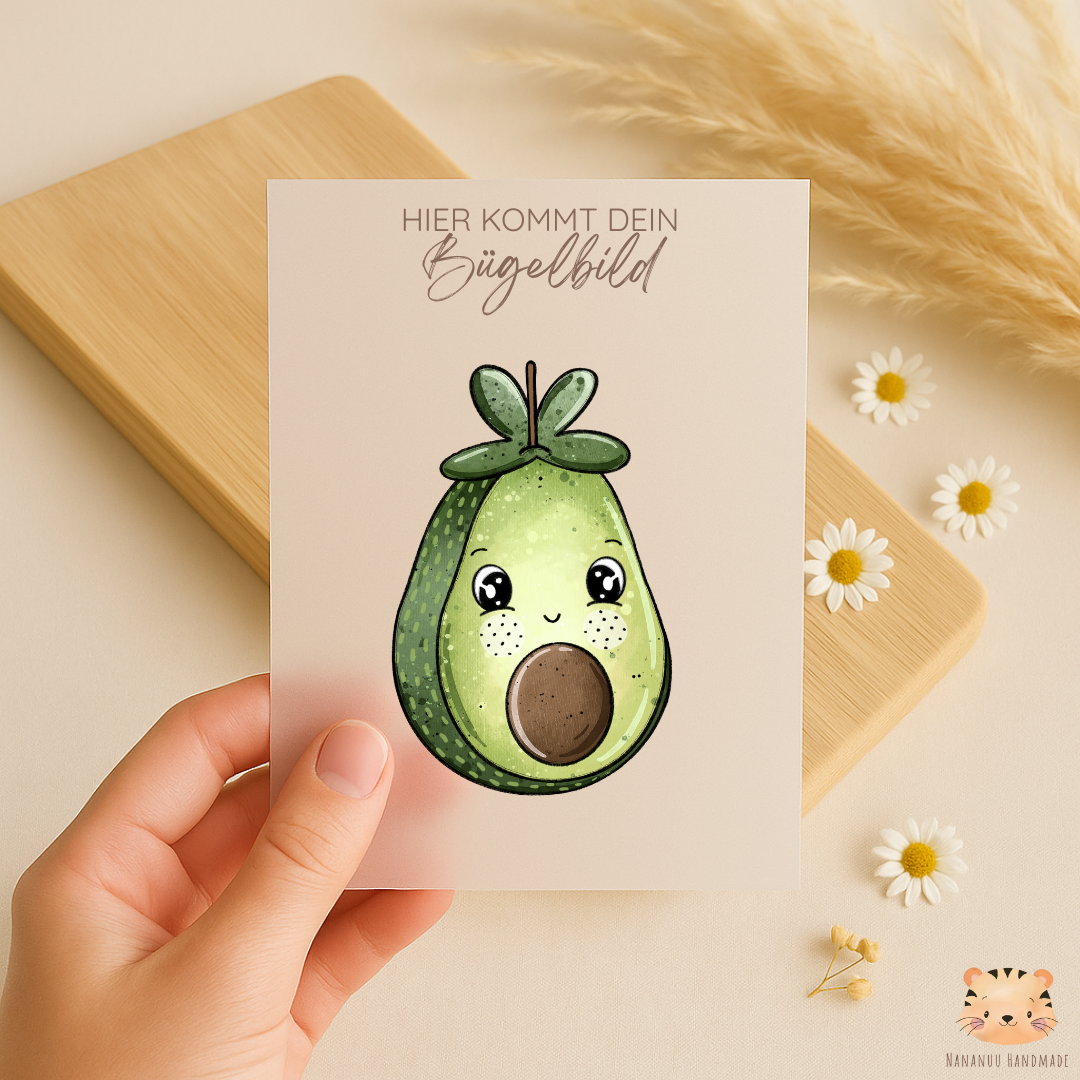 Bügelbild: Avocado Love