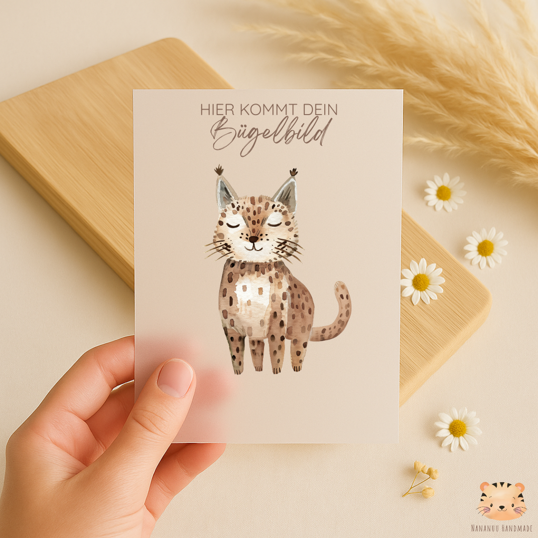 Vorbestellung: Bügelbild Wood Friends