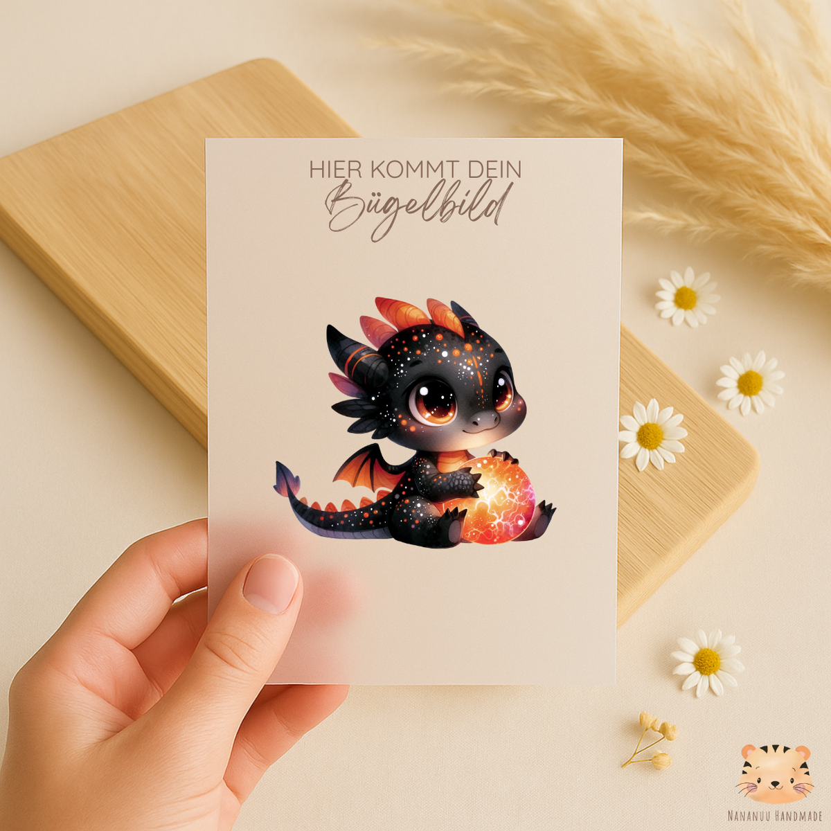 Vorbestellung: Bügelbild Mystic Dragons