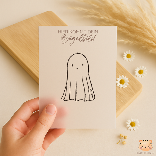 Vorbestellung: Bügelbild Doodle Halloween