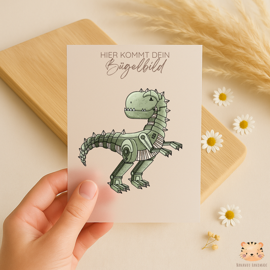 Vorbestellung: Bügelbild Roborex