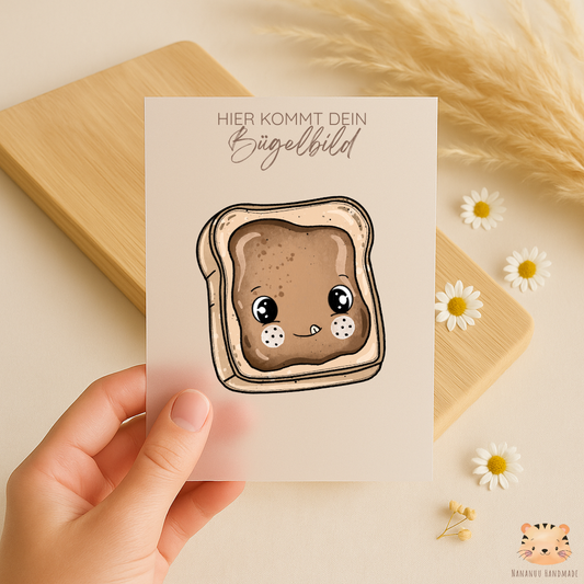 Bügelbild Schokotoast