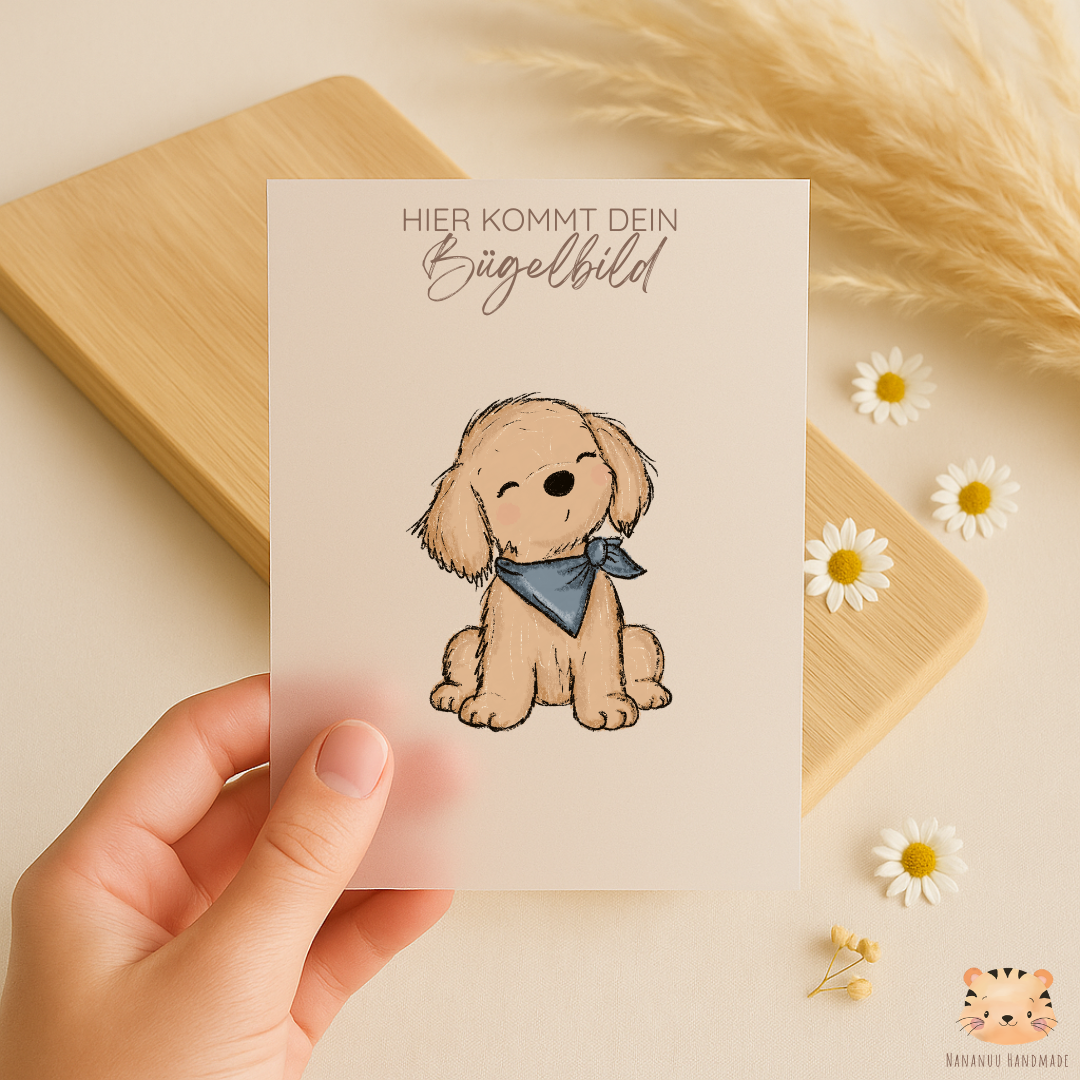 Vorbestellung: Bügelbild Dog Lover