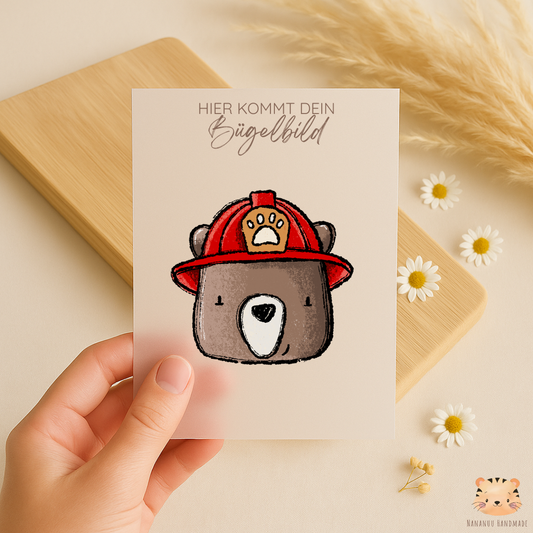 Bügelbild Fire Team