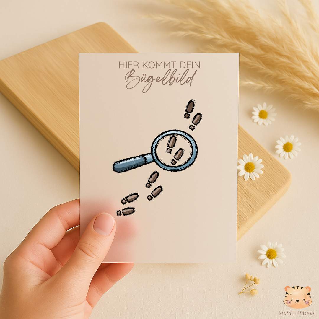 Bügelbild Police Time