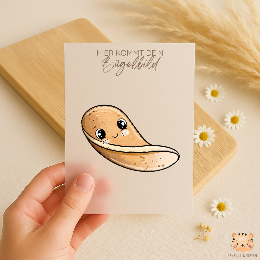 Bügelbild Pfannkuchen