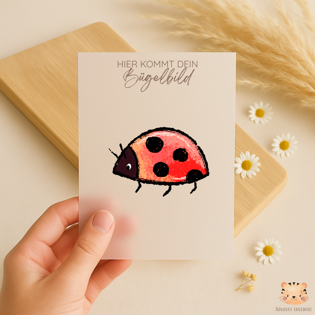 Bügelbild: Wiesenglück