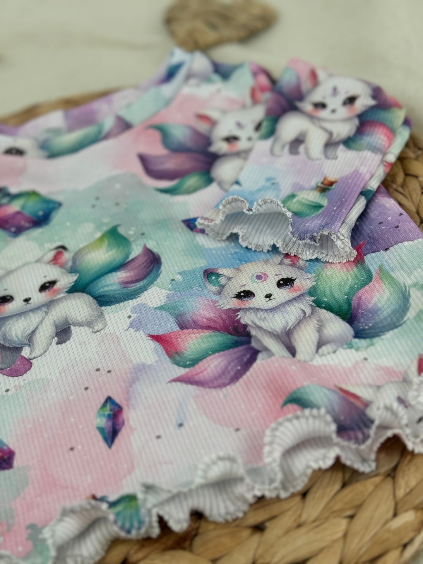 Shirt Rainbow Kitsune Größe 56
