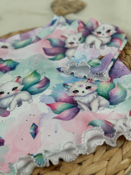 Shirt Rainbow Kitsune Größe 56