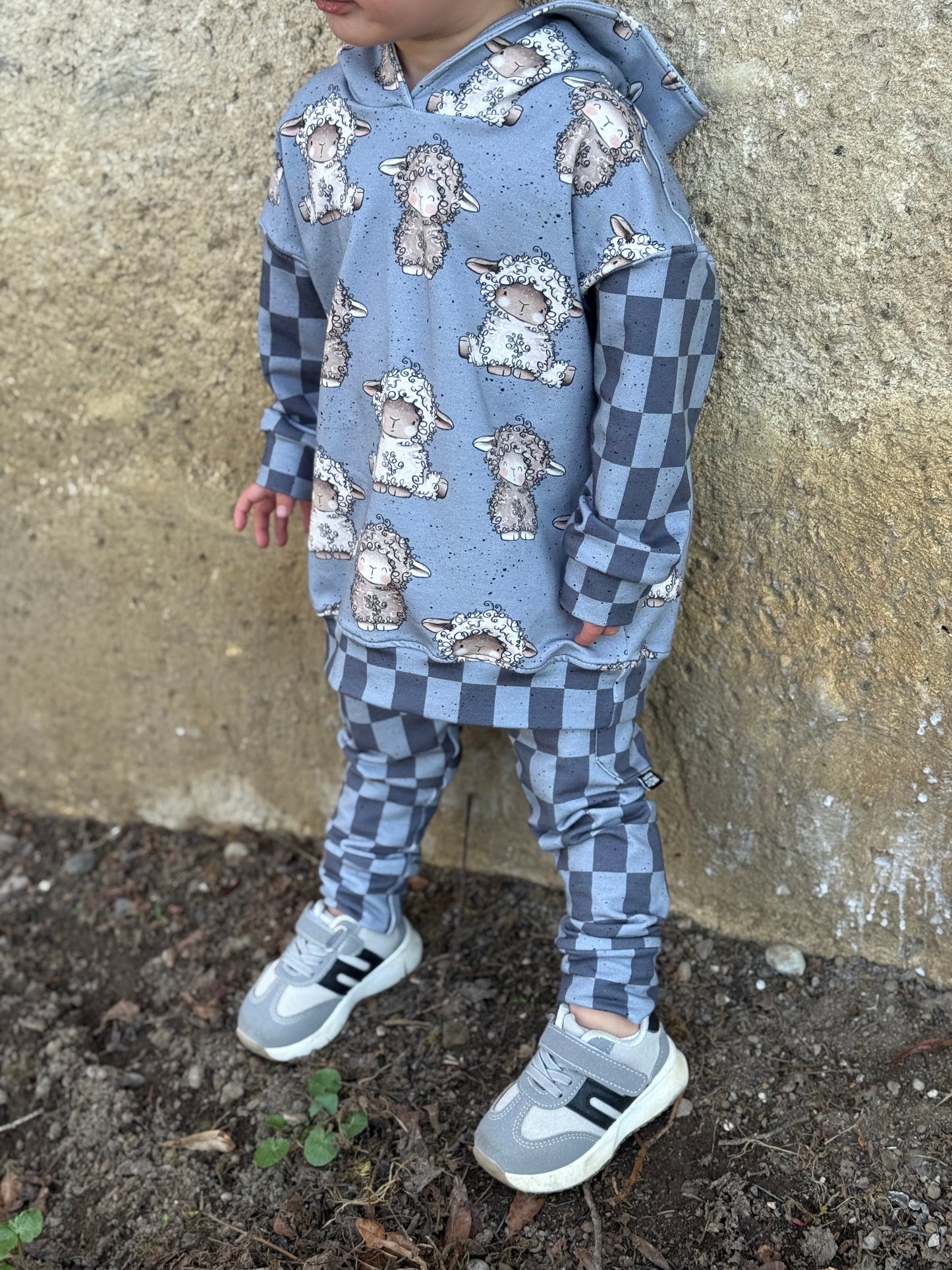 French Terry Lämmchen Boys 50cm