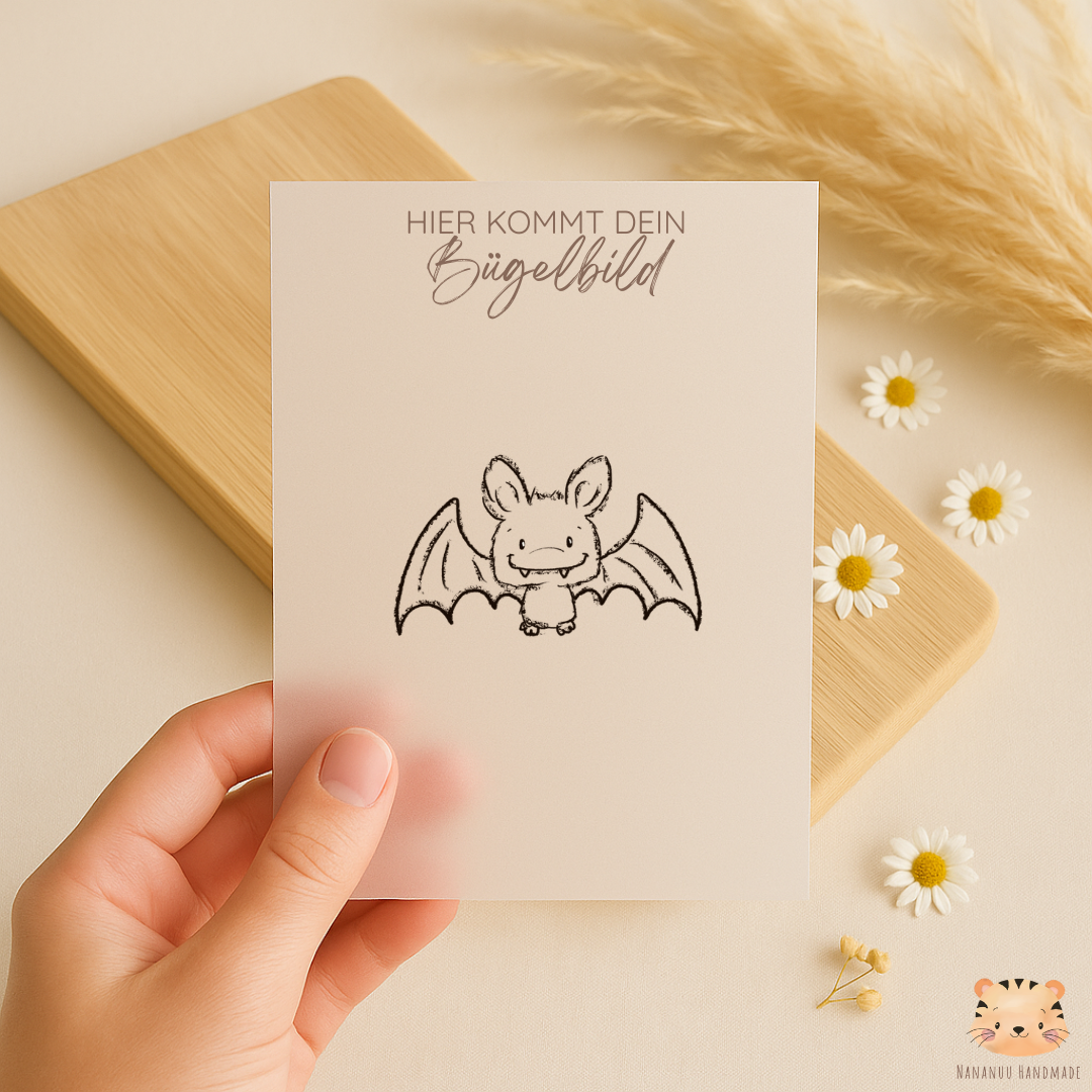 Vorbestellung: Bügelbild Doodle Halloween