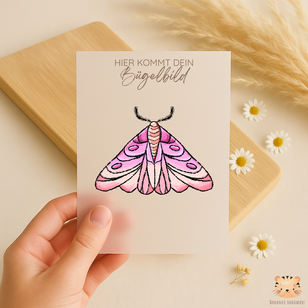 Vorbestellung: Bügelbild Motten