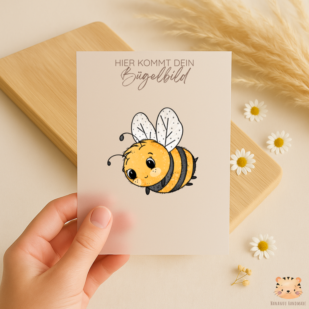 Bügelbild: Bienchen