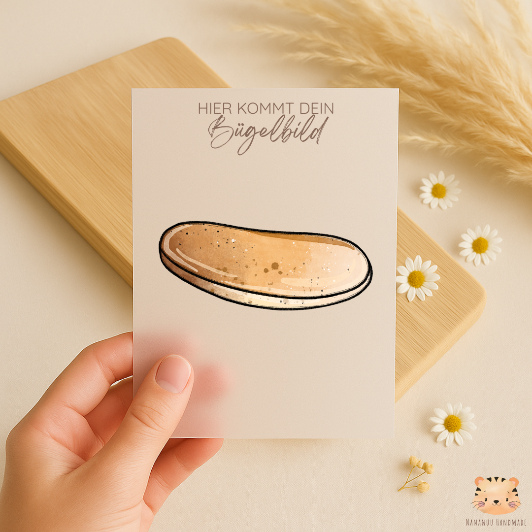 Bügelbild: Pfannkuchen