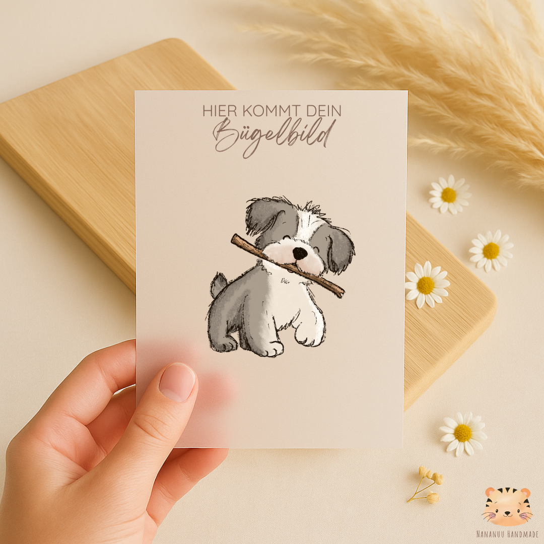 Vorbestellung: Bügelbild Dog Lover