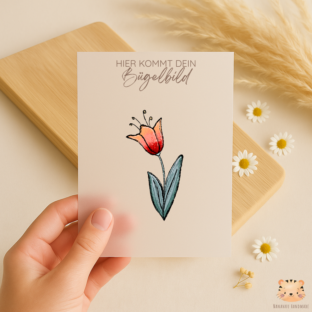 Bügelbild: Wiesenglück