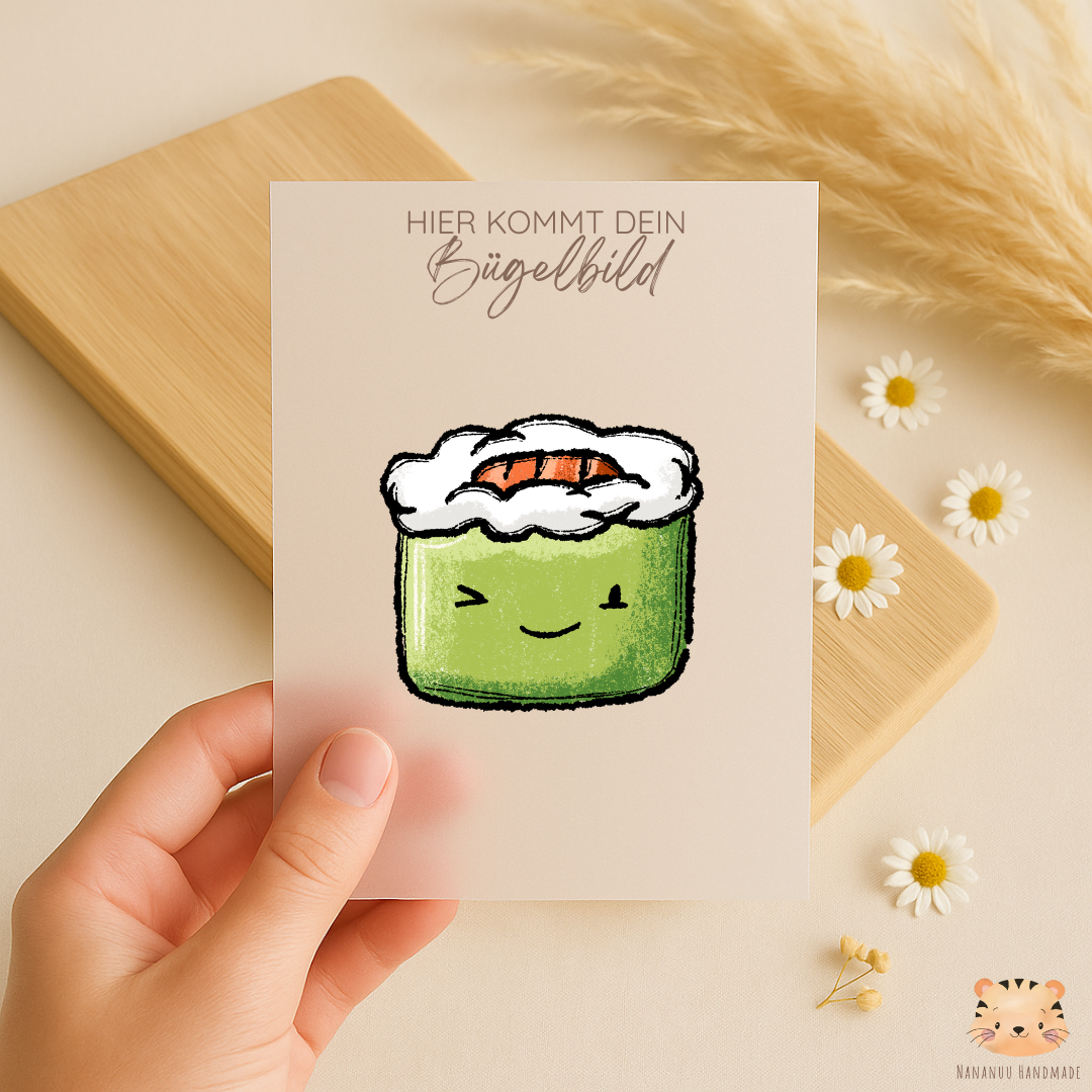 Bügelbild: Sushilein