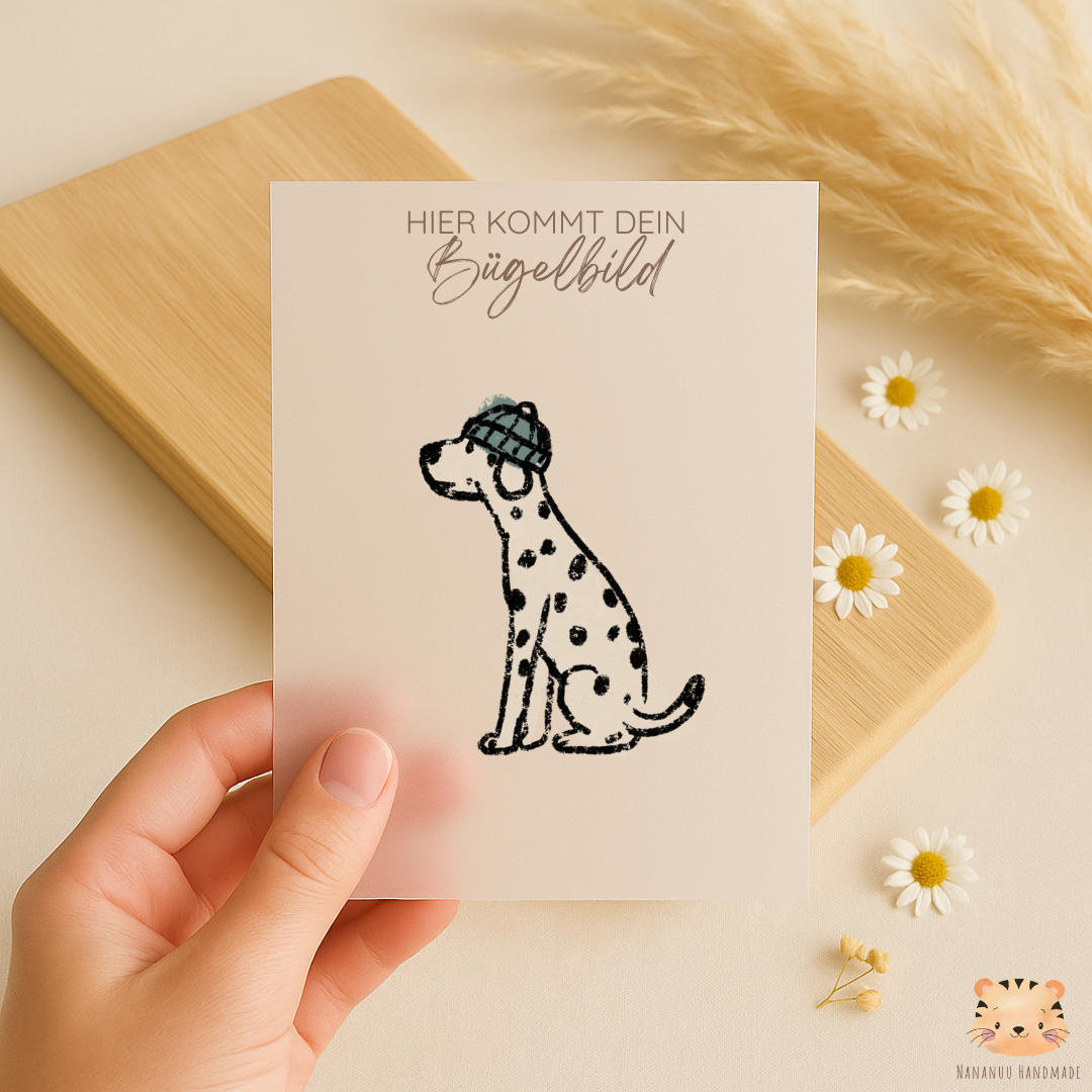 Vorbestellung: Bügelbild Doodle Wuffis