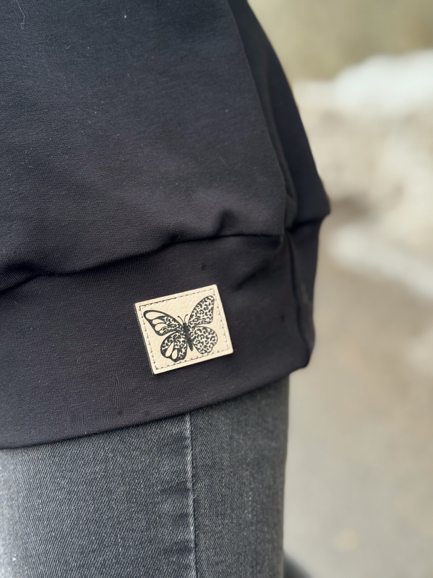 Kunstleder-Label Leo Butterfly