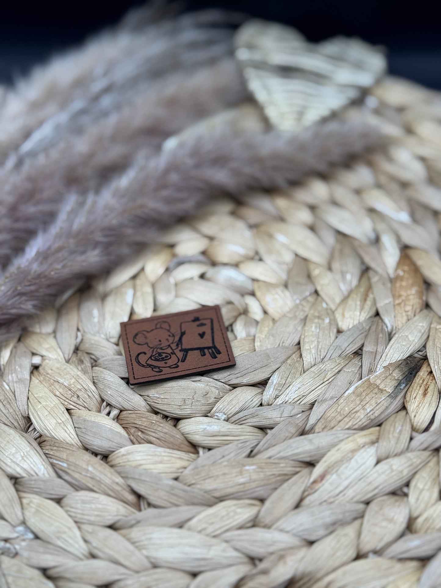 Kunstleder-Label Vorschule