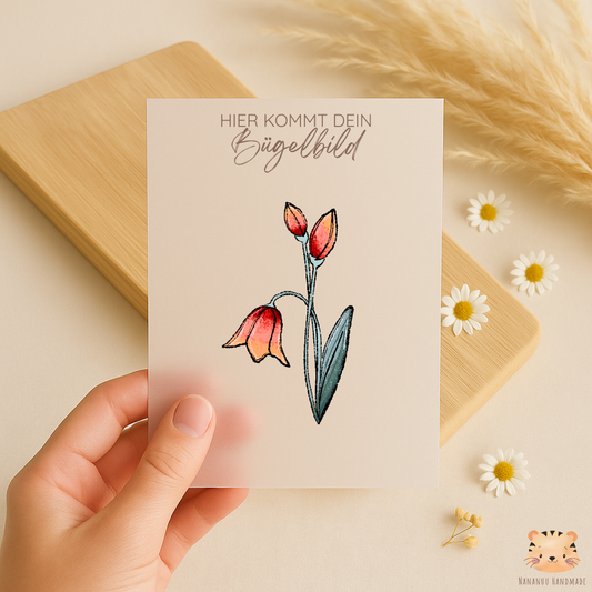 Bügelbild: Wiesenglück