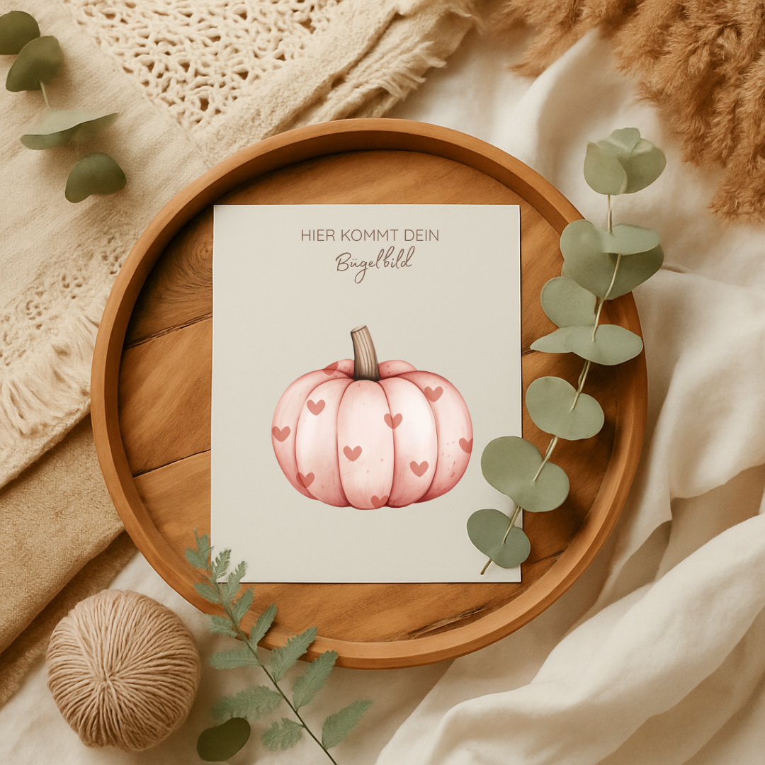 Bügelbild: Pumpkin Love