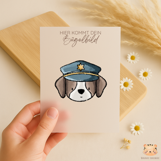 Bügelbild: Policetime