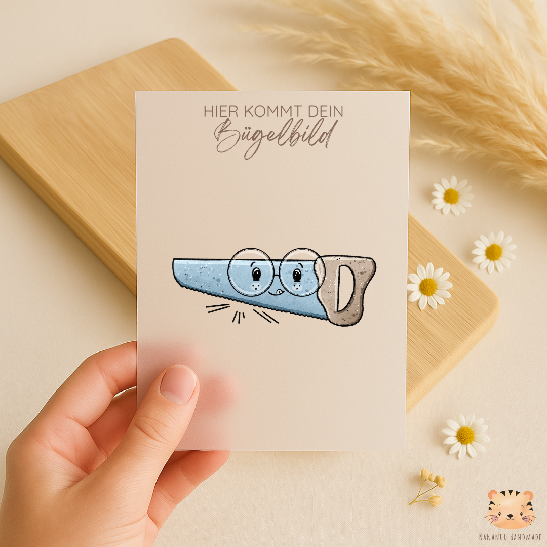 Bügelbild: Werkzeug