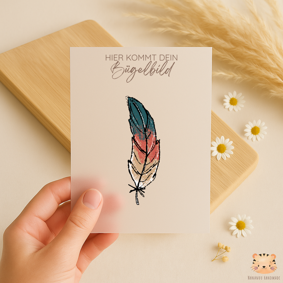 Vorbestellung: Bügelbild Hühnertag