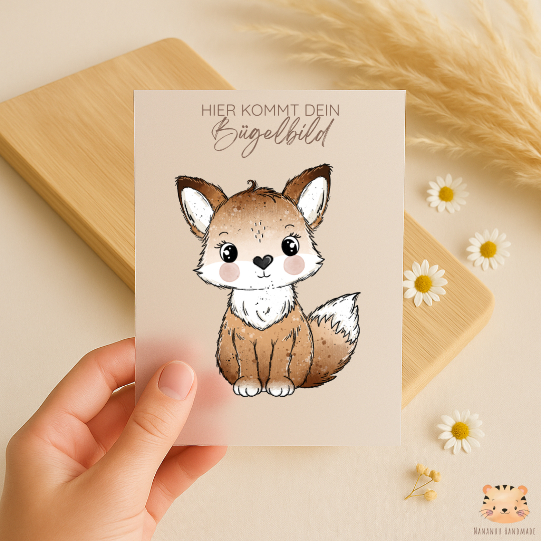 Vorbestellung: Bügelbild Foxworld