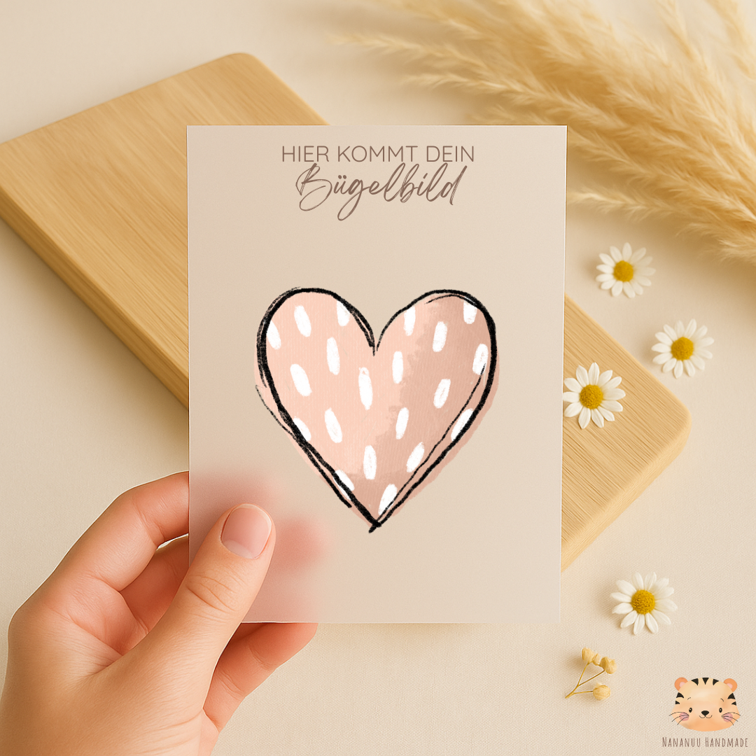 Vorbestellung: Bügelbild Hasen Scratch