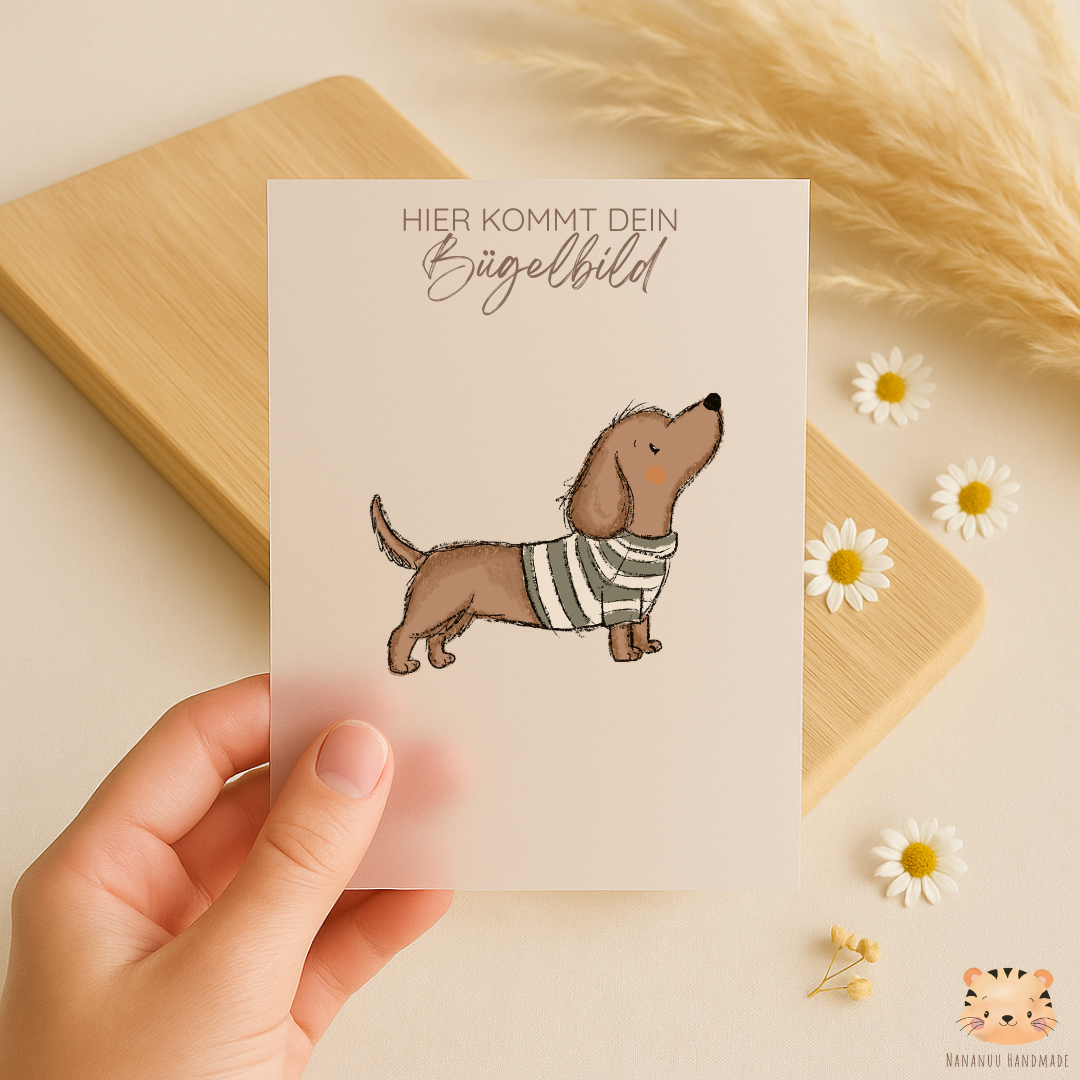 Vorbestellung: Bügelbild Dog Lover