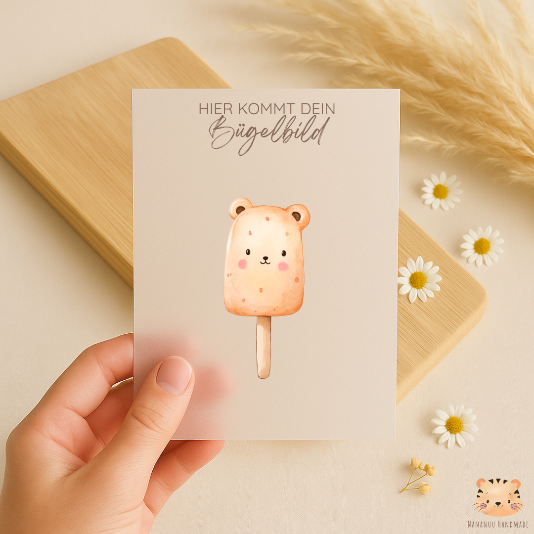 Vorbestellung: Bügelbild Ice Cream