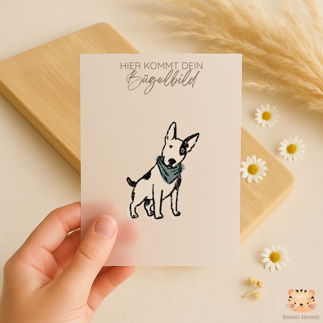 Vorbestellung: Bügelbild Doodle Wuffis