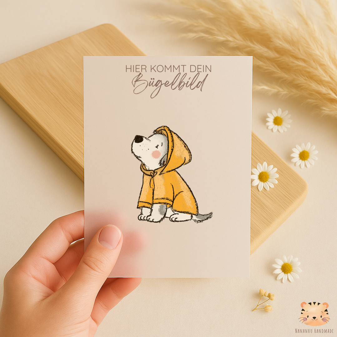 Vorbestellung: Bügelbild Dog Lover