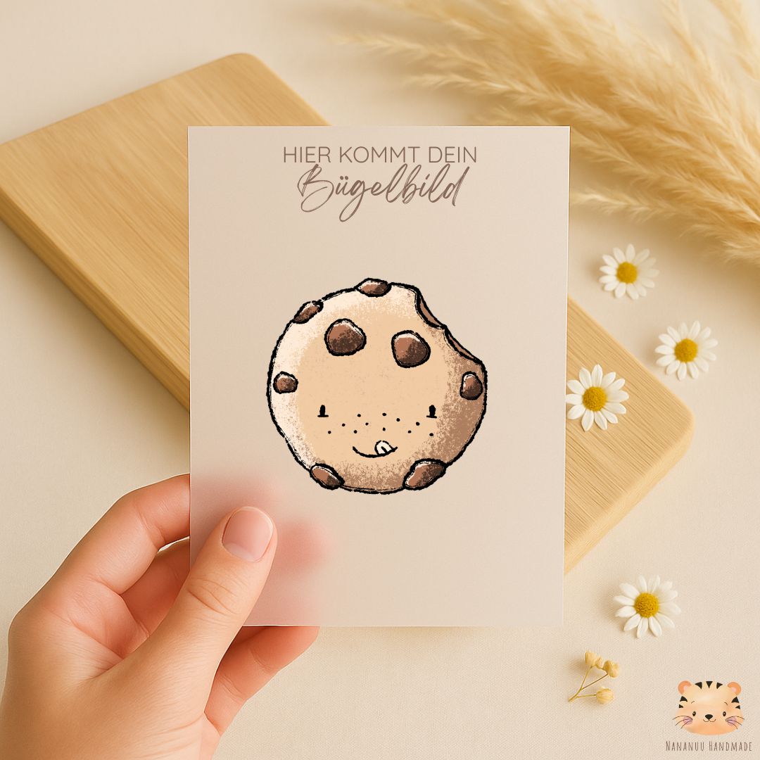 Bügelbild: Schokolade