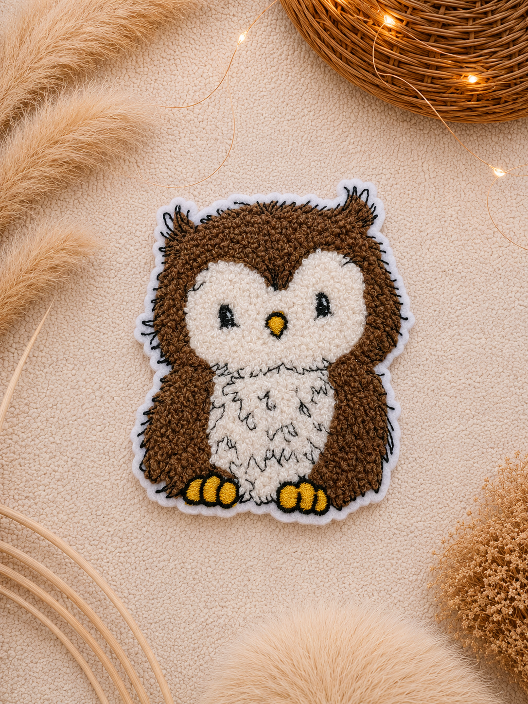 Coming Soon: Chenille Patch Eule