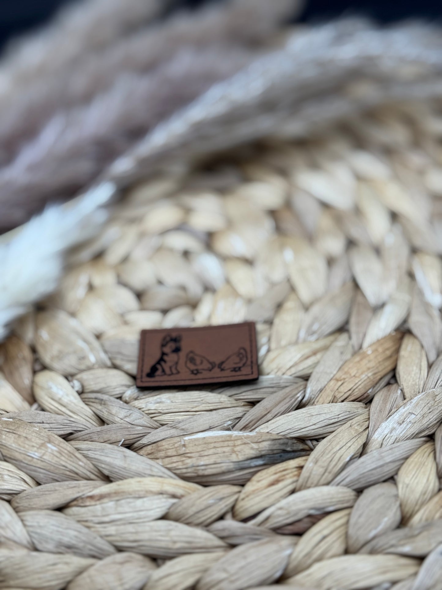 Kunstleder-Label Landleben