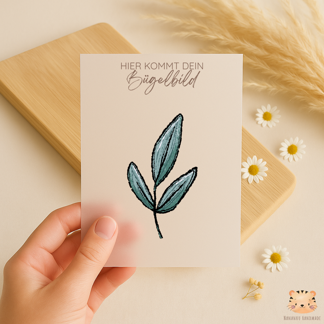 Bügelbild: Wiesenglück