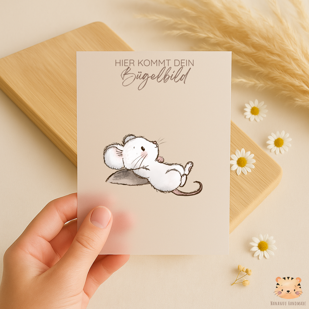 Vorbestellung: Bügelbild Vorschule