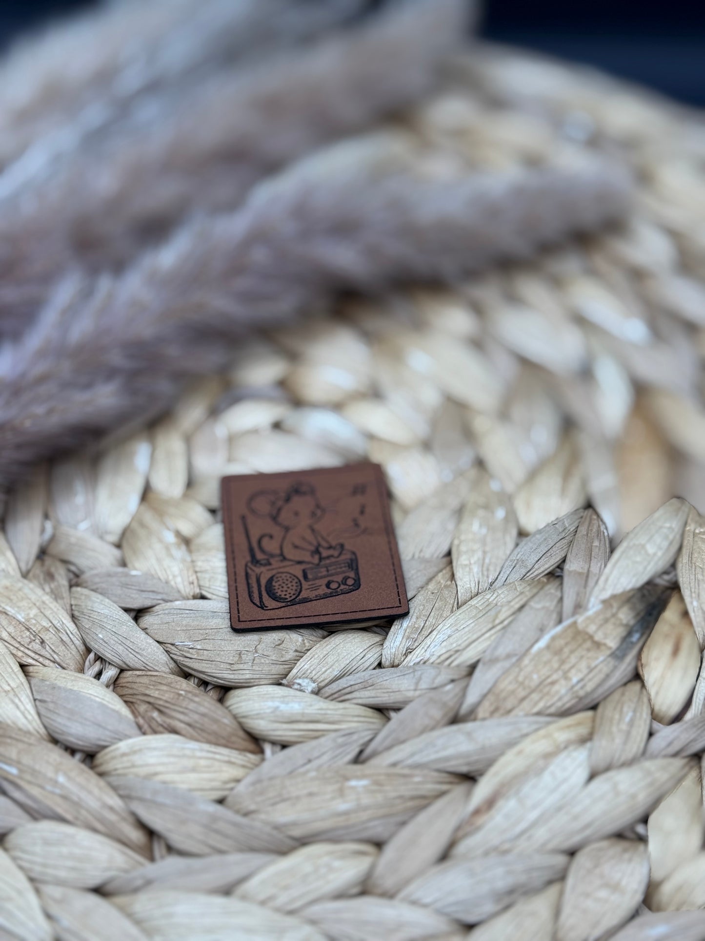 Kunstleder-Label Tanzmaus