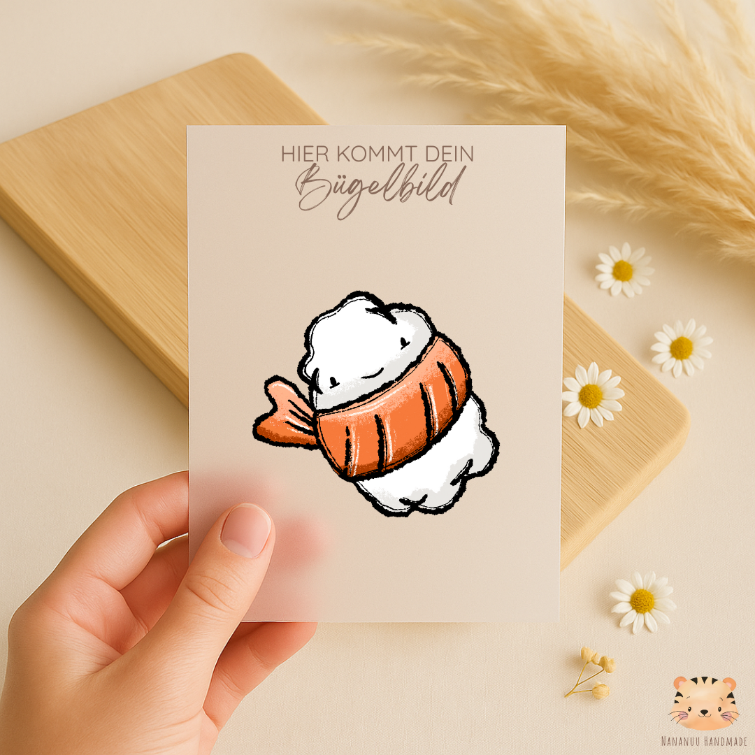 Bügelbild: Sushilein