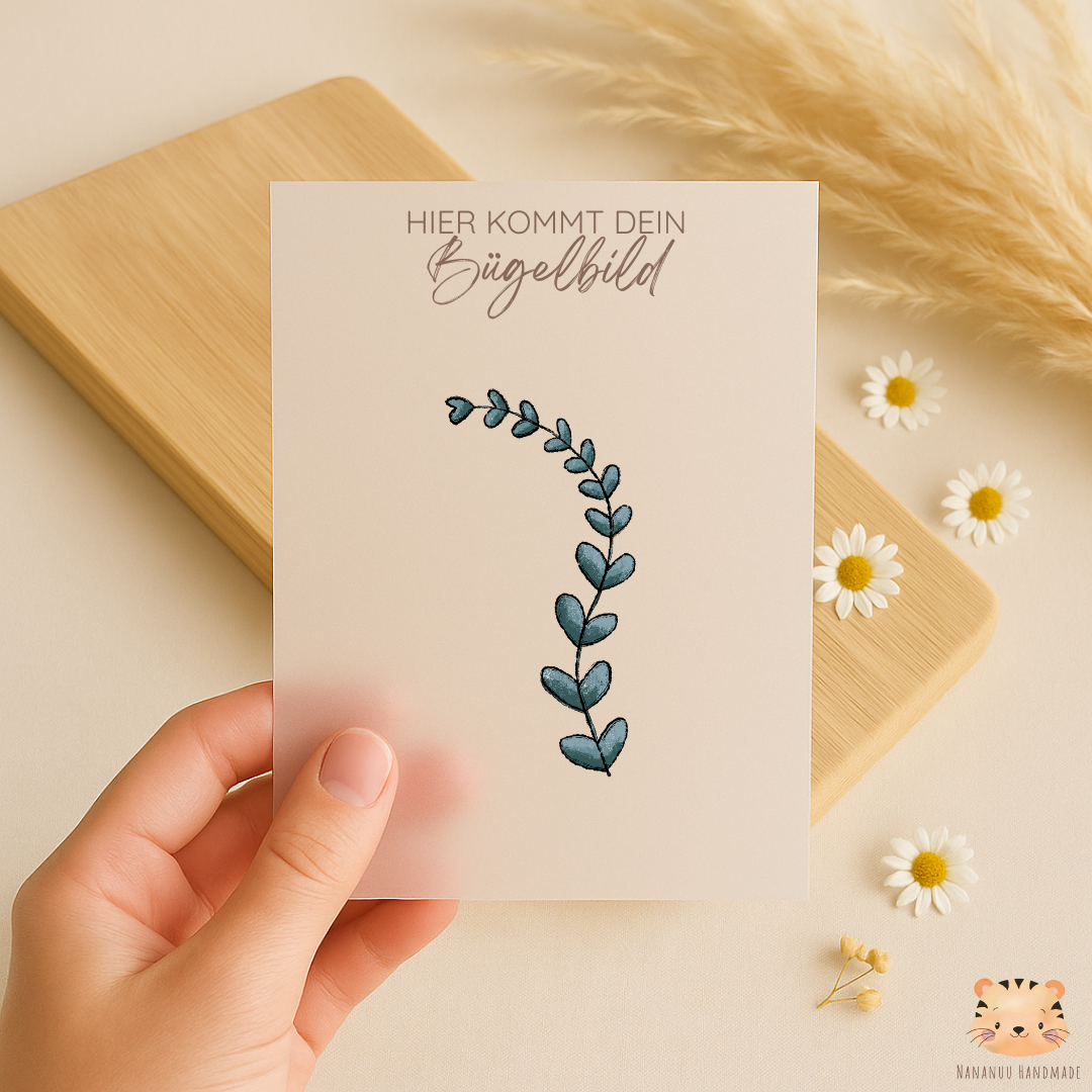 Bügelbild: Wiesenglück