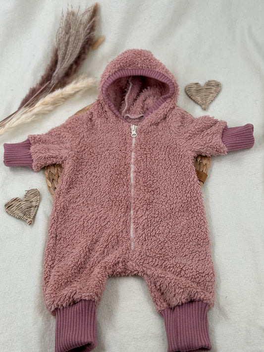 Jumper Kuschelplüsch rosa Größe 56