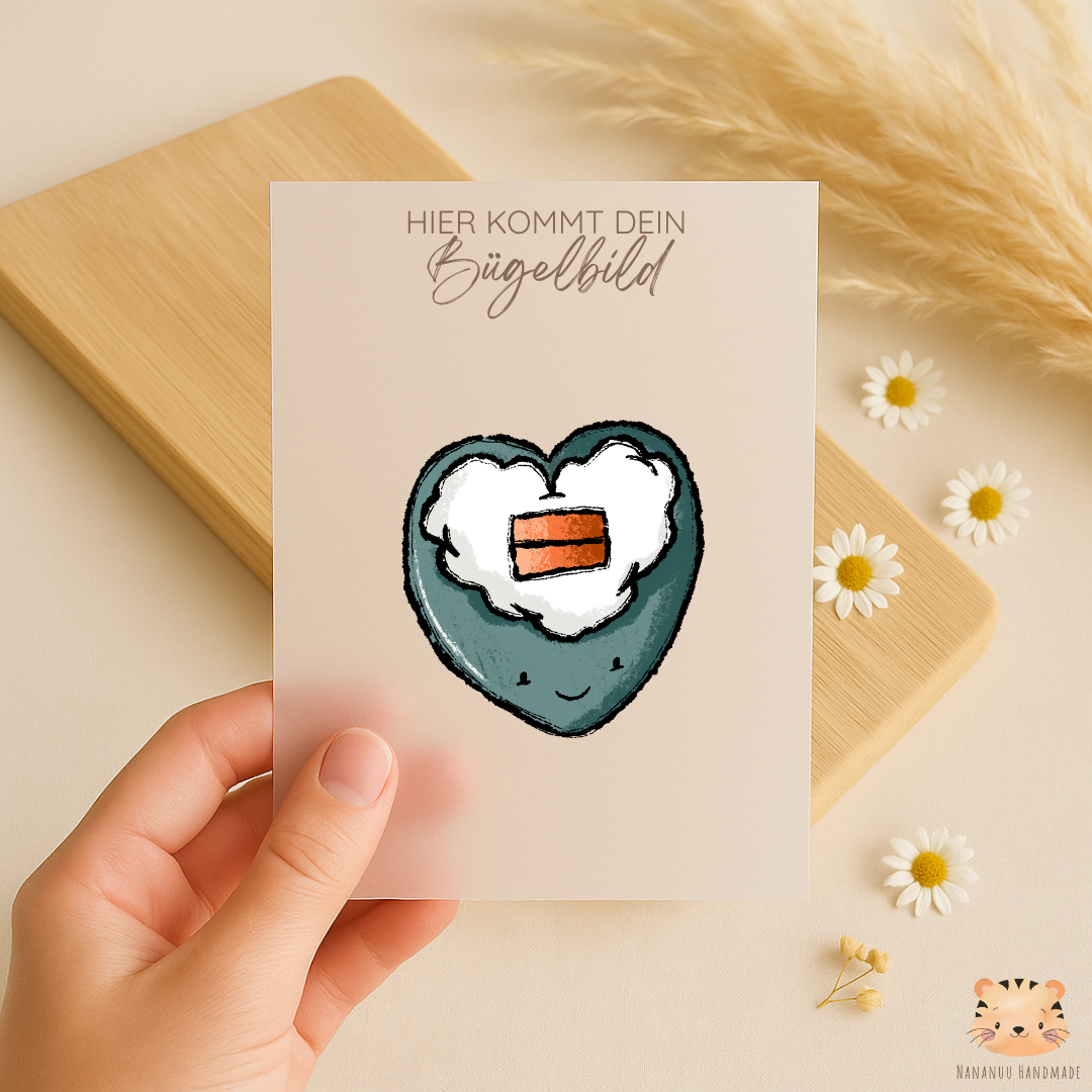 Bügelbild: Sushilein