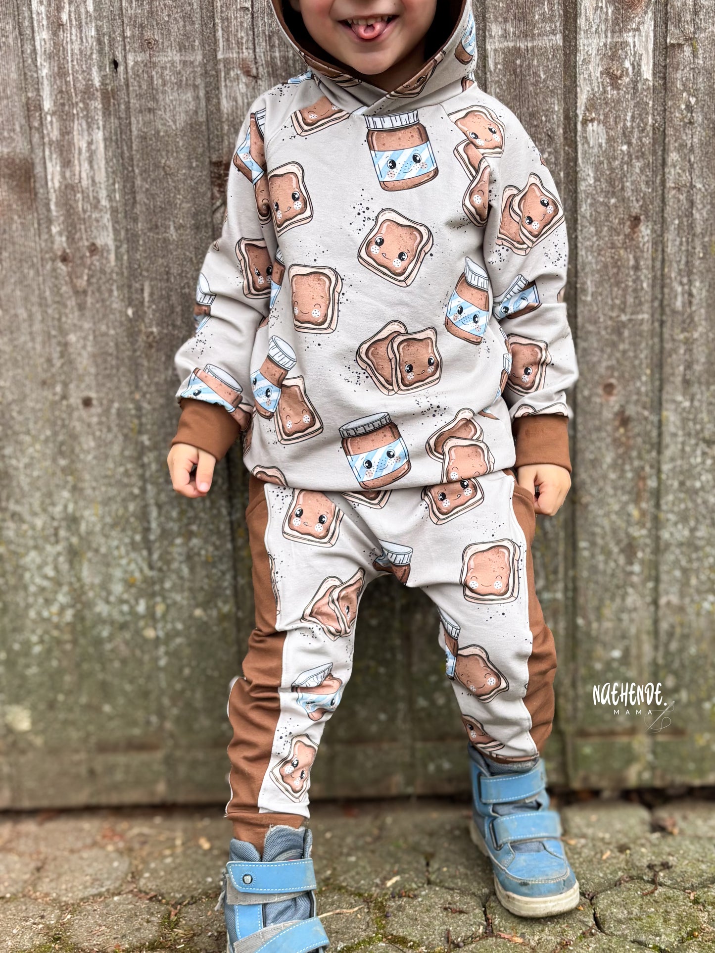 Bio French Terry Schokotoast