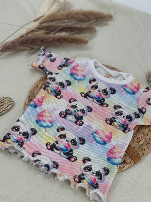 Shirt Candyland Panda Größe 80