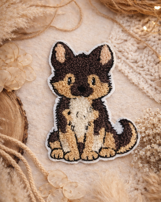 Chenille Patch Adonis Schäferhund