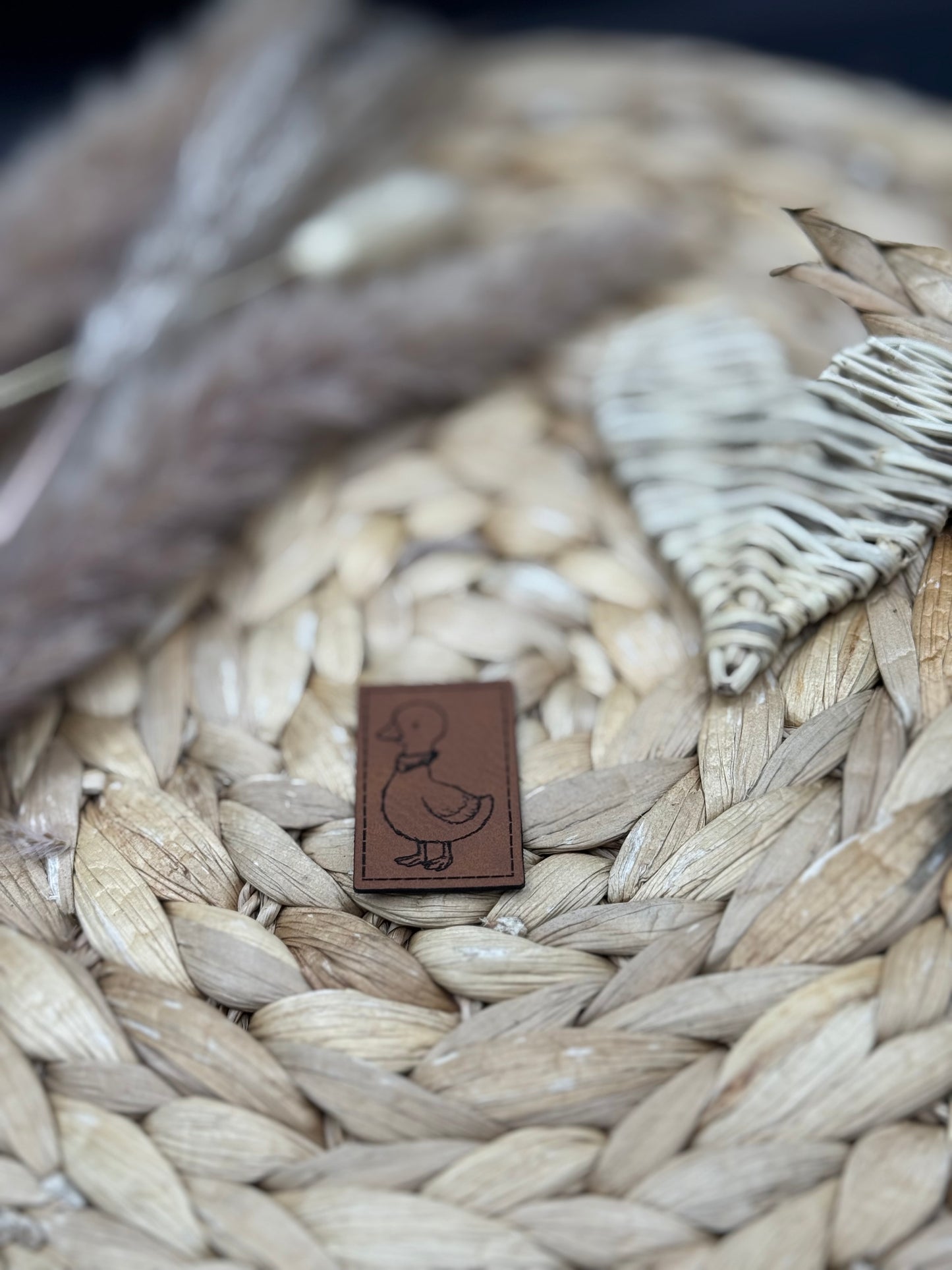 Kunstleder-Label Knuddelbauernhof