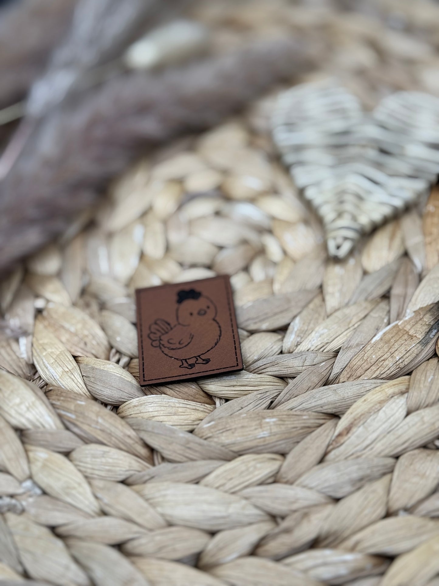 Kunstleder-Label Knuddelbauernhof